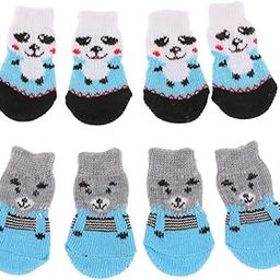 bnf® 8X Pet Dog Socks Dog Floor Grip Socks Shoes Boots Non Slip Protector Socks S | Clothing & Shoes | Dog Supplies-image-65
