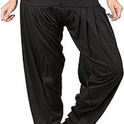 Women's Viscose Adjustable Rope with Elastic Waist Patiyala Dhoti Salwar Pant-image-56