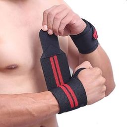 SPOKOFIT Wrist Band for Men & Women, Wrist Supporter for Gym. Wrist Wrap/Straps Gym Accessories for Men for Hand Grip & Wrist Support.-image-51