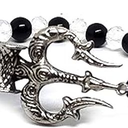 Lord Mahakaal Shiv ji Trishul Damroo Lucky Charm stretch bracelet For Men And Women-image-53