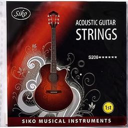 SIKO REEDS- Acoustic Guitar Single 1st E String Pack of 3 Pieces-picture-29