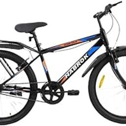 HABROK 26T IBC Premium Rigid Cycle with Inbuilt Carrier Mountain Bicycle Without Gear Single Speed for Men Ideal for 10 + Years, 18 Inches (Black)-11