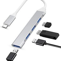 The Thrift Store 4-Port USB Hub Adapter High-Speed Splitter for Laptop, PC, MacBook, and More (USB-C to USB)-image-80
