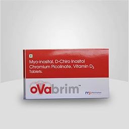 Ovabrim - Myo-Inositol, D-Chiro Inositol, Chromium Picolinate and Vitamin D3 Tablets - (10 Tablets)-22