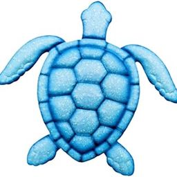 THE STYLE SUTRA Metal Turtle Wall Decor Fashion Wall Sculpture for Party Swimming Patio Light Blue-20