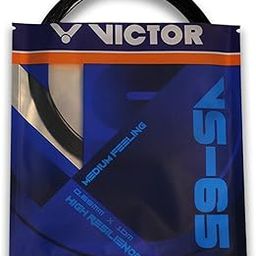 VICTOR VS-65 Medium Feeling High Resilience Badminton String (0.65mmX10m) Pack of 2 (Black)-11