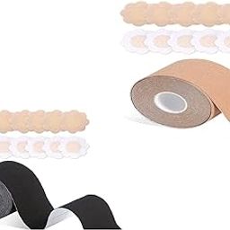 luasa Fashion Tape for Lift&Fashion|Waterproof,Invisible Pack of 2 Fashion Tape Cotton, Spandex-image-41