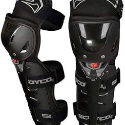 Scoyco Motorcycle Bike Racing Riding Knee & Elbow Guard (K11, Black), L (K11 H11-2)-image-50