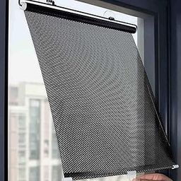 Window Cover for Sunlight Home | Car Window Cover Curtain Sunshade Blackout Curtain Heat Insulation Sunscreen Net Lightweight Durable Shade Net with Suction Cup for Kitchen and Bedroom-image-57