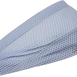 Halo Headband AIR Series- Grey Bandit-Our Newest Wide Pullover Headband for Both Women and Men-Patented Lightweight, Mositure Wicking Headband Yoga, Crossfit, Biking, Pickleball-image-45