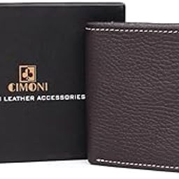CIMON® Wallet for Men Leather Original, Mens Wallet, Leather Wallets for Men Stylish, Bi-Fold Wallets for Man, 5 Card Slots, Easy Access Card Slots, Coin Pocket, Gift for Mens - Brown-image-78