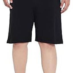 Plus Size Men's Regular Fit Shorts-54