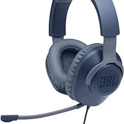 JBL Quantum 100 Wired Over Ear Gaming Headphones with Mic, 40mm Realistic Dynamic Drivers, Detachable Boom Mic, 1kHz Sensitivity, Memory Foam Cushioning, PC/Mobile/PS/Xbox/Nintendo/VR Compatible-Blue-28