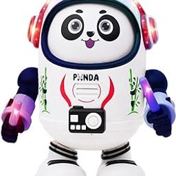 GoBaby Dancing Space Panda Toy with Vibrant Light Effects & Musical Sound | Interactive Light-Up Dance Toy for Kids-image-46