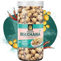 Healthy and Crunchy Snack, Roasted in Olive Oil |Rich in Fiber | Namkeen Snack (Salted Chiii Makhana, Salted Chiii)-image-40