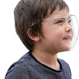 PROTECTR Full Face Shield | Anti-fog, Washable, Fits Perfectly with Nose Rest | ISO 9001:2008, ISO 13486:2016, HACCP, WHO-GMP | Size: KIDS-0