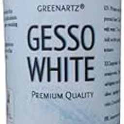 500ml White Gesso for acrylic oil painting | Universal smooth Primer | Texture Medium for wood canvas clay (800g)-27