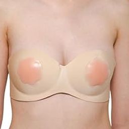 Intimacy Reusable Ultra Thin Invisible Pushup Nipple Cover Silicone| Comfortable Invisible Breast Petals for Women-picture-32