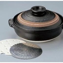 Set of 5, Banko Wake Pot, Subaru No. 6 Induction Pot, 8.7 x R7.5 x 4.5 inches (22 x 19 x 11.5 cm), Banko Ware Compatible with Direct Fire, Induction Compatible, 100, 200 V, OK Up to 3 KW, Stainless-21