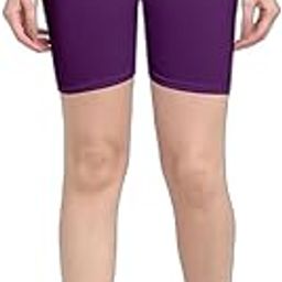 Apraa & Parma Sports Solid Women Purple Sports Shorts ()_PT_513-image-77