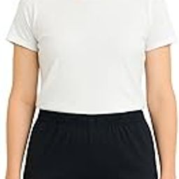 Cotton Lycra Athletic Cycling Shorts, Black, Elastic Waistband, Knee Length-picture-41