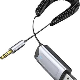 MERISHOPP Car USB Aux Receiver Adapter 3.5Mm Audio Stereo Receiver for Car Headphones|Computers/Tablets & Networking | Home Networking & Connectivity | USB Bluetooth Adapters/Dongles-25