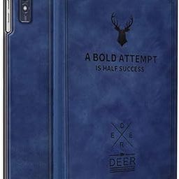 Robustrion Cover for Lenovo Tab M10 5G Cover Case, Flip Stand Cover Case for Lenovo Tab M10 5G Tablet 10.6 inch - Deer Blue-picture-22