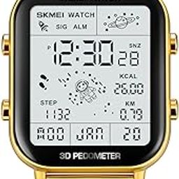 Digital Watch, Ultra-Thin Men's Sports Watch With LED Screen, Super Waterproof, Casual Stopwatch, Alarm Clock, Countdown, Military - 1888-picture-38