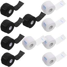 10 Rolls Barber Paper Neck Strips Hairdressing Disposable Neck Papers Barber Neck Protection Assorted Sizes-image-77
