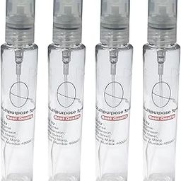 Aura 30 ML Tube Shape Pocket Spray Bottle Mist Spray Bottle Clear Transparent Spray Bottle Gulabari Resuable Refillable Empty Spray Bottle Set Of 4-picture-23