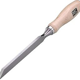 Individual Professional Woodworking Cabinetmakers Mortise Chisel Chrome-Vanadium Steel with Hornbeam Handles for Carpentry, Woodworking, Carving, Craftsman, 5/16”-45