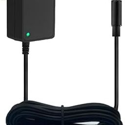 12V Charger for Audio Technica AT-LP60X AT-LP60X-BK AT-LP60X-BW AT-LP120XUSB-BK AT-LP60XBT-RD Direct-Drive Turntable Record Player Replacement Adapter Power Cord 6.5Ft-image-49