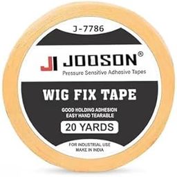 Wig Fix Tape Durable & Waterproof Wig Tape Roll Hair Extensions, and Hair Patches 20 Yard Yellow Tape-image-7