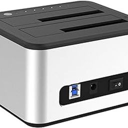 MERISHOPP 2.5/3.5 Inch HDD/Ssd Dual Bay External Hard Drive Docking Station Clone Au|Computers/Tablets & Networking | Drives, Storage & Blank Media | Drive Enclosures & Docks-14