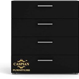 CASPIAN Furniture Engineered Wood Chest of Drawers for Home | Multipurpose Filing Cabinet for Home/Office | Storage Drawers | (Coffee Brown)-image-68