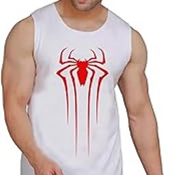 Men's Cotton Printed Vest Sleeveless Gym Vest, Sando, Baniyan, Ganji for Boys -Perfect for Gym, Workouts, Parties, Yoga-0