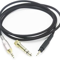 NEOMUSICIA Replacement Cable For SHURE SRH840 SRH940 SRH440 SRH750DJ Headphones Braided wire Audio upgrade HIFI stereo Cord 150cm/4.5ft-image-53