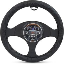 CARMATE Car Steering Cover Super Grip 118 Compatible with Tata Tigor - Medium Black-image-80