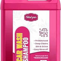 WARYAN Car Wash Shampoo | pH Balanced Formula for Deep Cleaning | Removes Tough Dirt & Grime | Safe for All Vehicle Surfaces | Professional-Grade Car Cleaning Solution - Pink, 5 Litre (Pack of 1)-image-62
