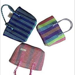 Thalir-LEED® Handmade Malligai-disco Wired Basket for Multipurpose Activities| Durable, Recyclable & Eco-friendly Lunch bag in random colours or Multicolors_S-Size-image-68