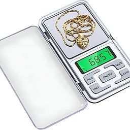 Digital Pocket Scale 200g x 0.01g Precision | Jewellery Scale | Weight Machine for Gold | Ideal for Goldsmith and Chemical Use 78 (Pocket scale)-13