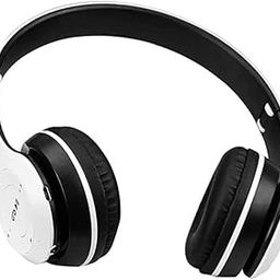 icall P47 Wireless Gaming Bluetooth Headphones Over Ear Enjoy 6 Hrs Playback (White)-24