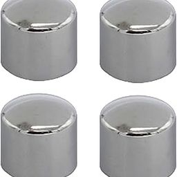 RAB Bracket Stainless Steel Wall Council Curtain Bracket for Door and Window Fitting(Code:- BKT END CAPS -Counsil, Pair 2, Chrome Plating, Round)(26150)-28