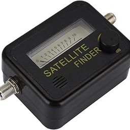Digital Satellite Signal Finder, 13 to 18V DC Light Weight Satellite Finder Easy Operation ABS Metal High Sensitivity for Lab for Outdoor for Home-11