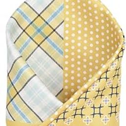 Men Yellow Party Pocket Square-image-40