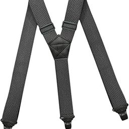 ™ Mens Suspender Heavy Duty Adjustable Y Type Elastic Straps Hidden Suspenders grey | Suspenders Braces | Mens Accessories-image-60