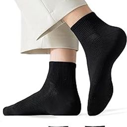 Men's Cotton Socks| Ankle Length | Terry Cushioned | Odour-Resistant & Breathable | Pack of 3 | Size UK 5- UK 11-image-84