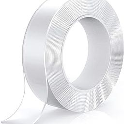 Wazdorf Nano Double Sided Tape (2 Pcs, 3M Each) Removable, Reusable & Washable Transparent Grip Tape Heavy Duty Adhesive Mounting Tape for Wall, Carpet, Home, Office, Car, DIY Projects-image-58