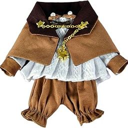 CALANDIS™ Doll Clothing Cute Ball Jointed Doll Outfifts 1:12 Scale Doll 6inch BJD Doll coffee-image-46