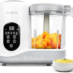 Baybee Blenzy 5-in-1 Electric Baby Food Processor for Baby Food Maker with Steamer, Chopper & Grinder | Portable Baby Food Blender with Self Cleans & Touch Screen Control | Blender for Baby Food Puree-32